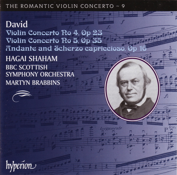 David*, Hagai Shaham, BBC Scottish Symphony Orchestra, Martyn Brabbins-0