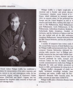d'Erlanger*, Cliffe* / Philippe Graffin, BBC National Orchestra Of Wales, David Lloyd-Jones-4