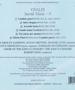 Vivaldi* - Carolyn Sampson · Susan Gritton · Joanne Lunn, Joyce DiDonato · Nathalie Stutzmann, Choir Of The King's Consort*, The King's Consort, Robert King (9)-1