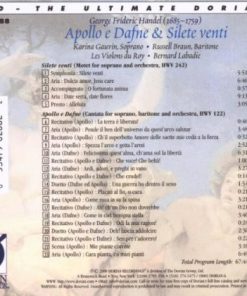 Georg Friedrich Händel, Karina Gauvin, Russell Braun, Les Violons du Roy, Bernard Labadie-1