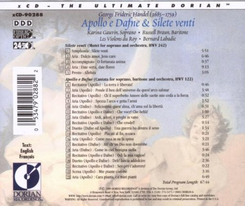 Georg Friedrich Händel, Karina Gauvin, Russell Braun, Les Violons du Roy, Bernard Labadie-1