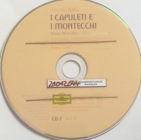 Vincenzo Bellini - Anna Netrebko, Elīna Garanča, Joseph Calleja, Robert Gleadow, Tiziano Bracci, Wiener Singakademie, Wiener Symphoniker, Fabio Luisi-3