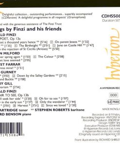 Finzi* - Ian Partridge, Stephen Roberts (2), Clifford Benson-1