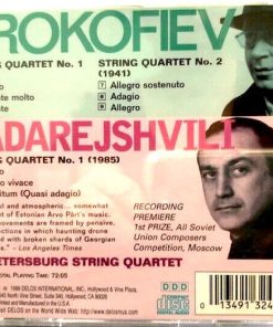 Nadarejshvili* / Prokofiev*, St. Petersburg String Quartet-1