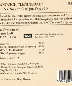 Rudolf Barshai, WDR Sinfonieorchester*, Shostakovich*-1