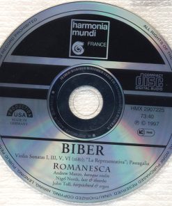 Heinrich Ignaz Franz Biber - Romanesca, Andrew Manze, Nigel North, John Toll-4