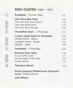 Royal Liverpool Philharmonic Orchestra / Eric Coates / John Wilson (15)-3