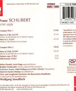 Schubert* - Helen Donath, Lucia Popp, Brigitte Fassbaender, Peter Schreier, Adolf Dallapozza, Dietrich Fischer-Dieskau, Chor* Und Symphonie-Orchester Des Bayerischen Rundfunks, Wolfgang Sawallisch-1