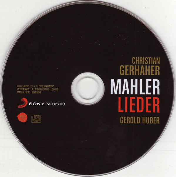 Mahler*, Christian Gerhaher, Gerold Huber-2