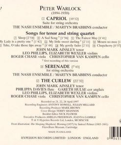 Peter Warlock - John Mark Ainsley, The Nash Ensemble-1