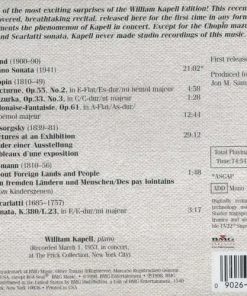 Copland*, Chopin*, Mussorgsky*, William Kapell-1