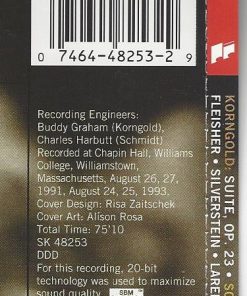 Korngold* • Schmidt* – Leon Fleisher, Joseph Silverstein, Jaime Laredo, Joel Smirnoff, Michael Tree, Yo-Yo Ma-3