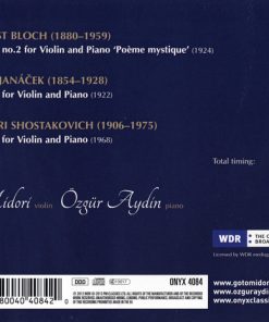 Midori Goto • Özgür Aydin - Ernest Bloch • Leoš Janáček • Dmitri Shostakovich-1