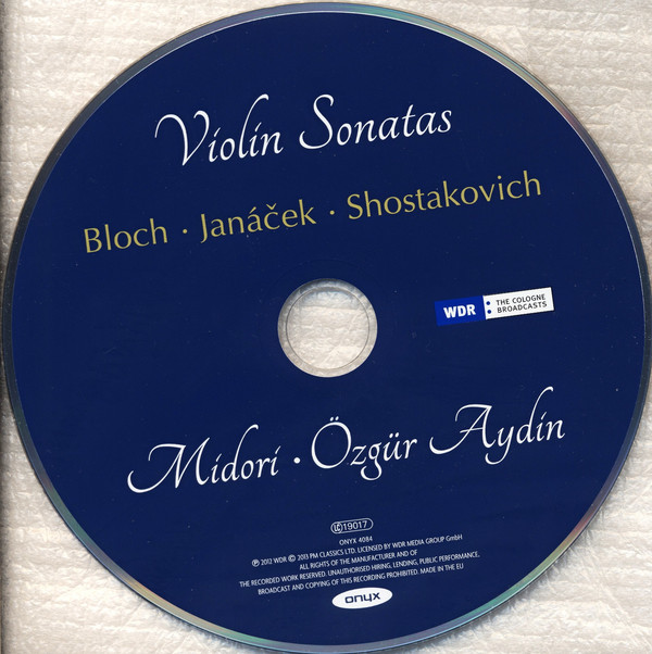 Midori Goto • Özgür Aydin - Ernest Bloch • Leoš Janáček • Dmitri Shostakovich-2
