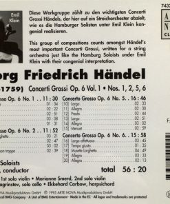 Georg Friedrich Händel, Hamburg Soloists*, Emil Klein-1