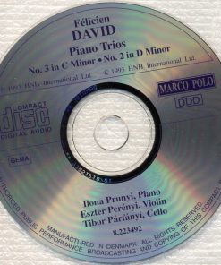 Félicien David* - Ilona Prunyi, Eszter Perenyi, Tibor Párkányi-2