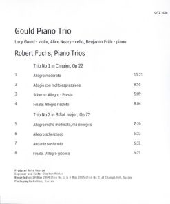 Robert Fuchs, Gould Piano Trio-4
