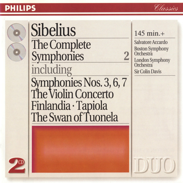 Sibelius* - Boston Symphony Orchestra, London Symphony Orchestra, Sir Colin Davis-0