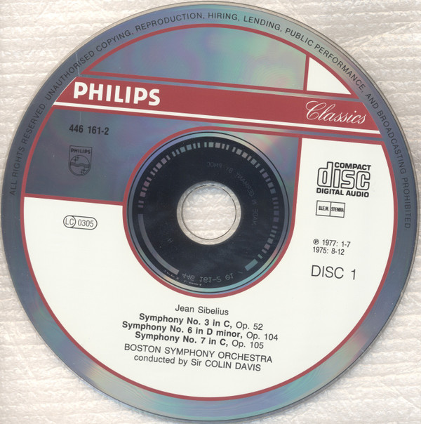 Sibelius* - Boston Symphony Orchestra, London Symphony Orchestra, Sir Colin Davis-2