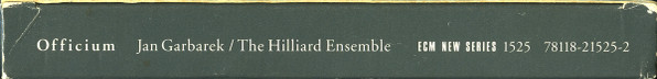 Jan Garbarek / The Hilliard Ensemble-2