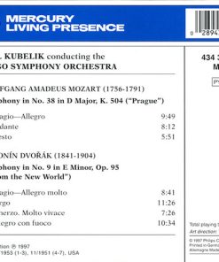 Dvořák*, Mozart*, Rafael Kubelik, Chicago Symphony Orchestra-1