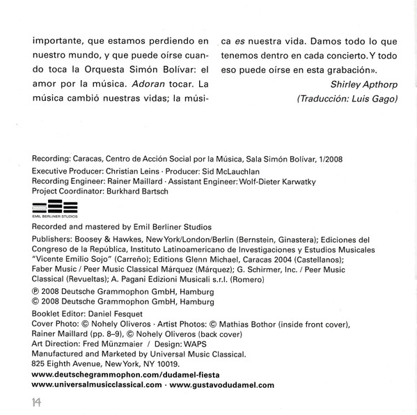 Simón Bolívar Youth Orchestra Of Venezuela, Gustavo Dudamel-3