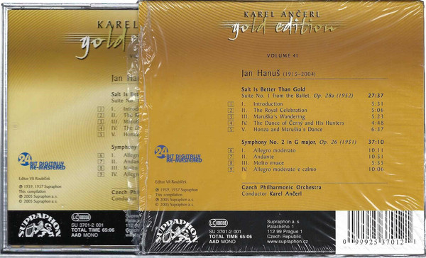 Karel Ančerl, Jan Hanuš, The Czech Philharmonic Orchestra-3