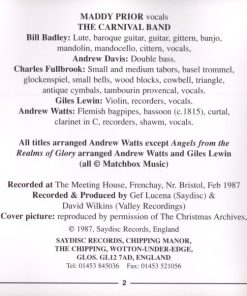 Maddy Prior With The Carnival Band-1