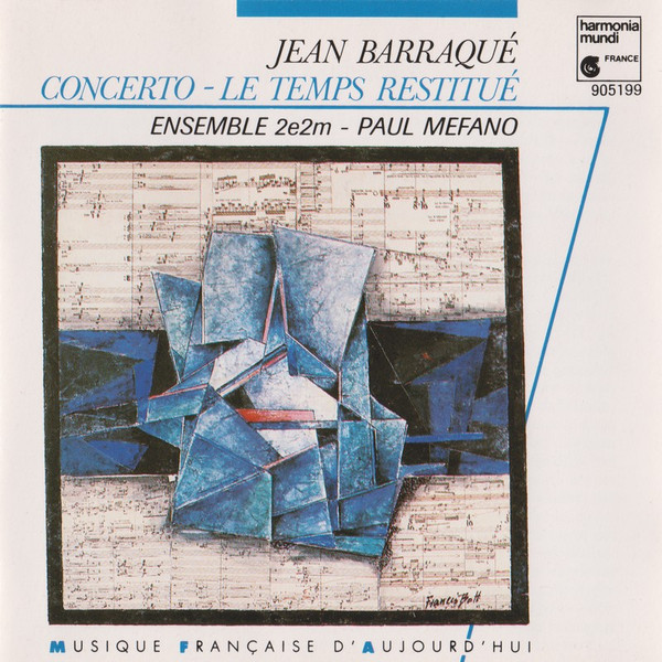 Jean Barraqué - Ensemble 2E2M, Paul Méfano-0