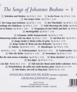 Johannes Brahms, Angelika Kirchschlager, Graham Johnson (2)-1