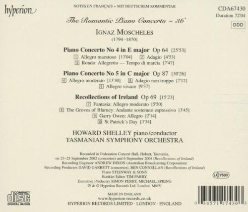 Ignaz Moscheles, Howard Shelley, Tasmanian Symphony Orchestra-1