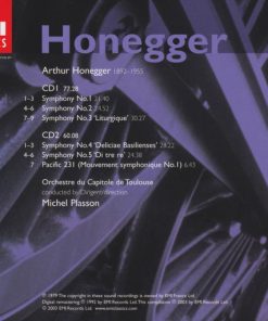 Honegger*, Orchestre Du Capitole De Toulouse*, Michel Plasson-1