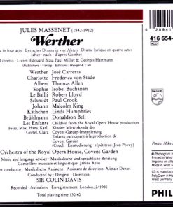 Massenet* - Carreras*, Von Stade*, Sir Colin Davis-1