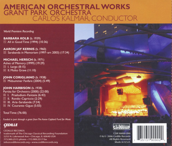 Grant Park Orchestra, Carlos Kalmar-1