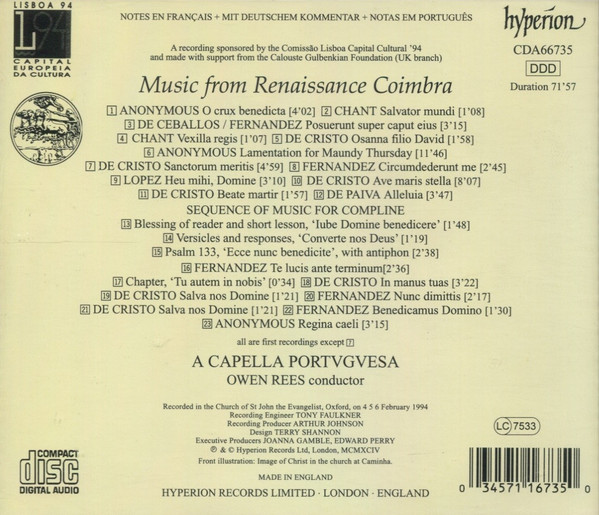 A Capella Portuguesa, Owen Rees (2)-1