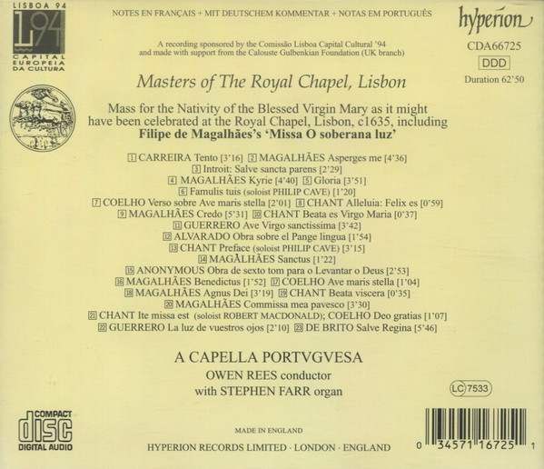 A Capella Portuguesa, Owen Rees (2)-1