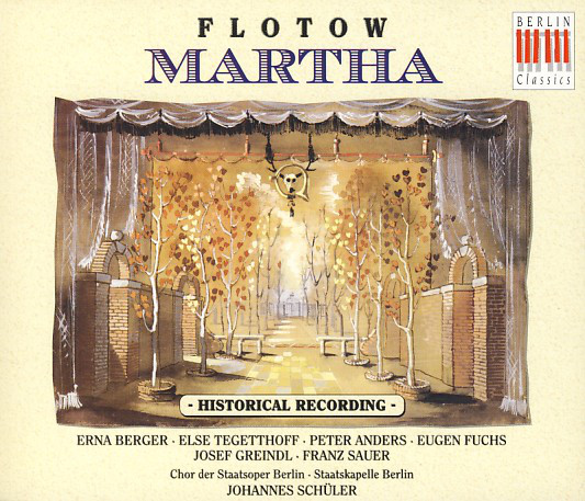 Friedrich von Flotow / Staatskapelle Berlin, Johannes Schüler-0