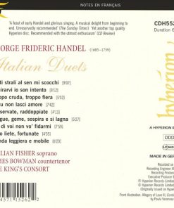 Handel* - Gillian Fisher · James Bowman (2) · The King's Consort-1