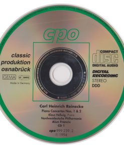 Carl Heinrich Reinecke* – Klaus Hellwig, Nordwestdeutsche Philharmonie, Alun Francis-3