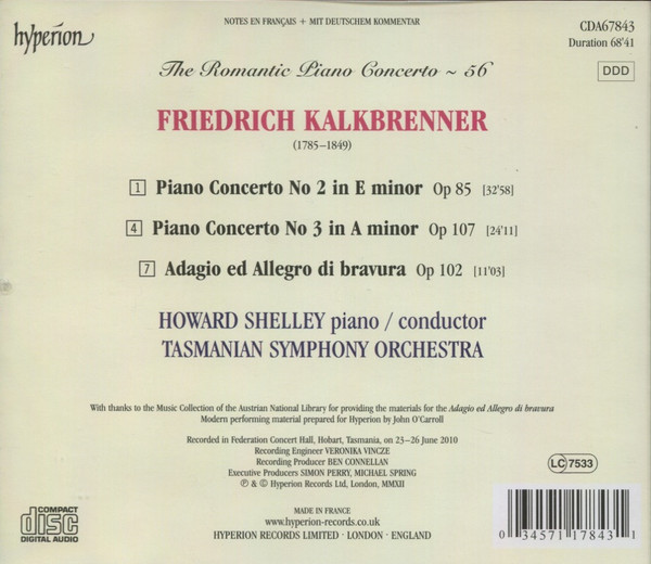 Kalkbrenner*, Howard Shelley, Tasmanian Symphony Orchestra-1