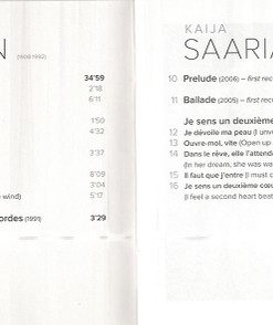 Messiaen* / Saariaho*, Gloria Cheng, Calder Quartet*-1
