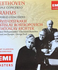 Beethoven* / Brahms* - David Oistrakh* · Mstislav Rostropovich · Sviatoslav Richter · Berliner Philharmoniker · Cleveland Orchestra* · Herbert von Karajan · George Szell-0