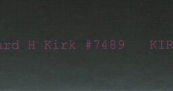 Richard H Kirk*-2