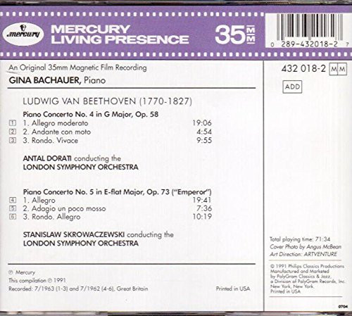 Beethoven*, Gina Bachauer, London Symphony Orchestra Conducted By Antal Dorati / Stanislaw Skrowaczewski-1