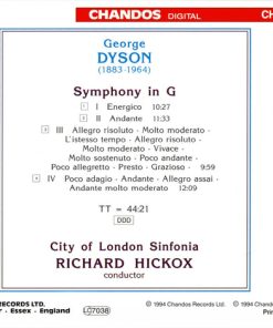 Dyson* - City Of London Sinfonia, Richard Hickox-1