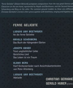 Christian Gerhaher, Beethoven*, Berg*, Schönberg*, Haydn*, Gerold Huber-1
