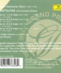 Johann Sebastian Bach ‎– The English Concert, Trevor Pinnock-1