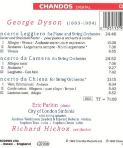Dyson* - Eric Parkin, City Of London Sinfonia, Richard Hickox-1