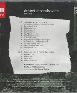 Shostakovich* - Karita Mattila · Thomas Quasthoff · Berliner Philharmoniker · Simon Rattle*-1