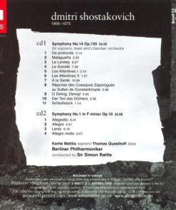 Shostakovich* - Karita Mattila · Thomas Quasthoff · Berliner Philharmoniker · Simon Rattle*-2